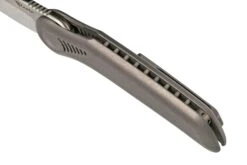 Reate Gents 9 Dark Bead Blast Titanium, M390, GTS-DBB Navaja -Knives And Tools Comercio RT GTS DBB 07 reate