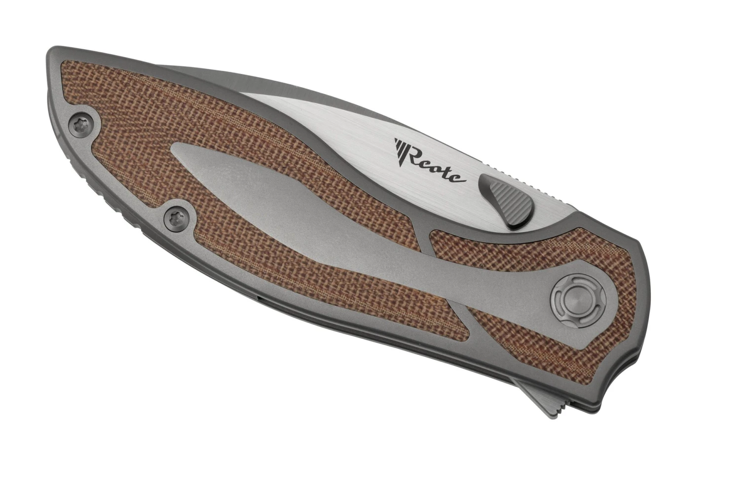 Reate Iron X, IRONX-BM Brown Micarta, Diseño Kirby Lambert 8 Reate Iron X, IRONX-BM Brown Micarta, Diseño Kirby Lambert - Imagen 6