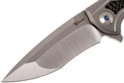 Reate K4 Grey, Carbonfiber Inlay, M390 Satin Finish Navaja 14 Reate K4 Grey, Carbonfiber Inlay, M390 Satin Finish Navaja -Knives And Tools Comercio RTK4 CF SF 03 reate rtk4 cf sf 03