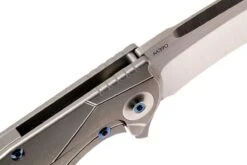 Reate K4 Grey, Carbonfiber Inlay, M390 Satin Finish Navaja 18 Reate K4 Grey, Carbonfiber Inlay, M390 Satin Finish Navaja -Knives And Tools Comercio RTK4 CF SF 07 reate rtk4 cf sf 07