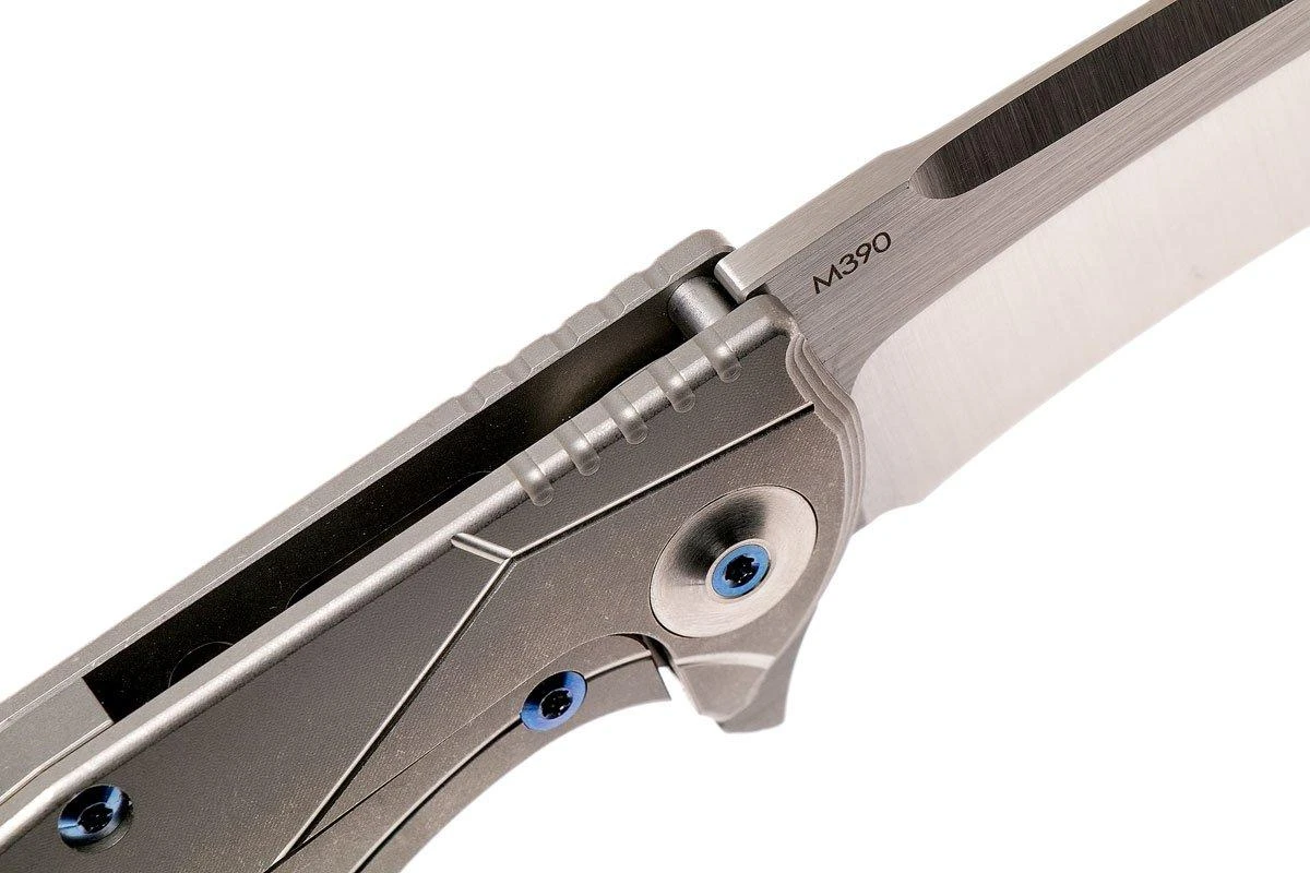 Reate K4 Grey, Carbonfiber Inlay, M390 Satin Finish Navaja 9 Reate K4 Grey, Carbonfiber Inlay, M390 Satin Finish Navaja - Imagen 7