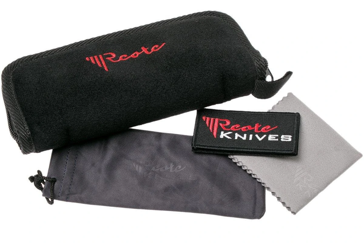 Reate K4 Grey, Carbonfiber Inlay, M390 Satin Finish Navaja 12 Reate K4 Grey, Carbonfiber Inlay, M390 Satin Finish Navaja - Imagen 10