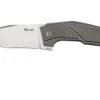 Reate T3500 Bead Blast Titanium Navaja, Diseño De Tashi Bharucha -Knives And Tools Comercio RTT3500 TI 01 reate