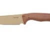 Ruike F186-MN Gold PVD D2, Brown Micarta, Cuchillo Fijo