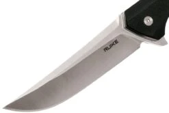 Ruike P121-B Hussar Black Navaja, Satin Finish -Knives And Tools Comercio RUP121 B 03 ruike knives rup121 b 03