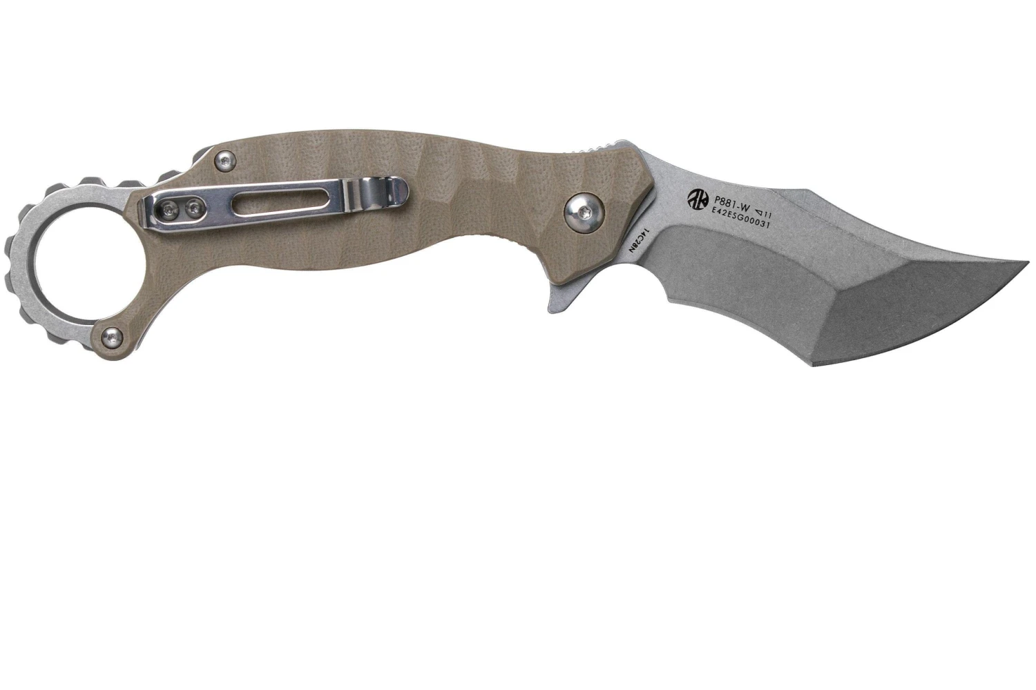 Ruike P881-W Desert Tan Karambit Navaja 4 Ruike P881-W Desert Tan Karambit Navaja - Imagen 2