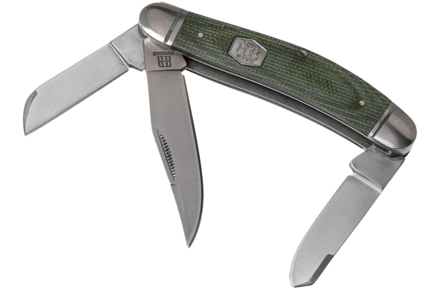 Rough Ryder Classic Micarta Sowbelly RR1991 Navaja 3 Rough Ryder Classic Micarta Sowbelly RR1991 Navaja