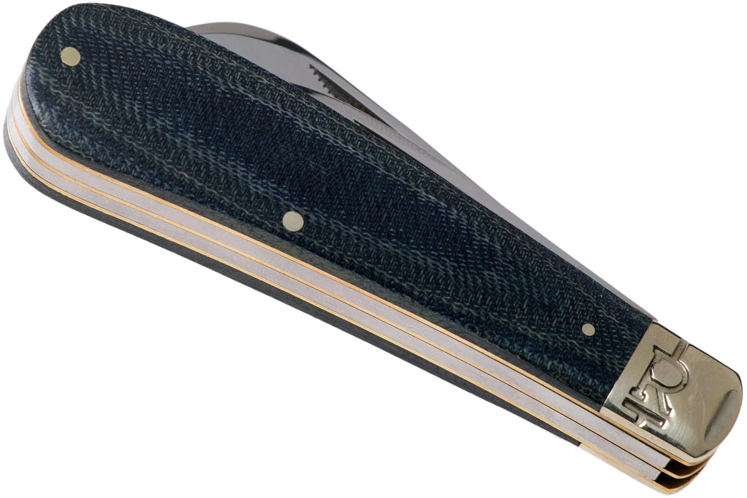 Rough Ryder Half Hawk Denim RR2186 Carbon Navaja Slipjoint 6 Rough Ryder Half Hawk Denim RR2186 Carbon Navaja Slipjoint - Imagen 4