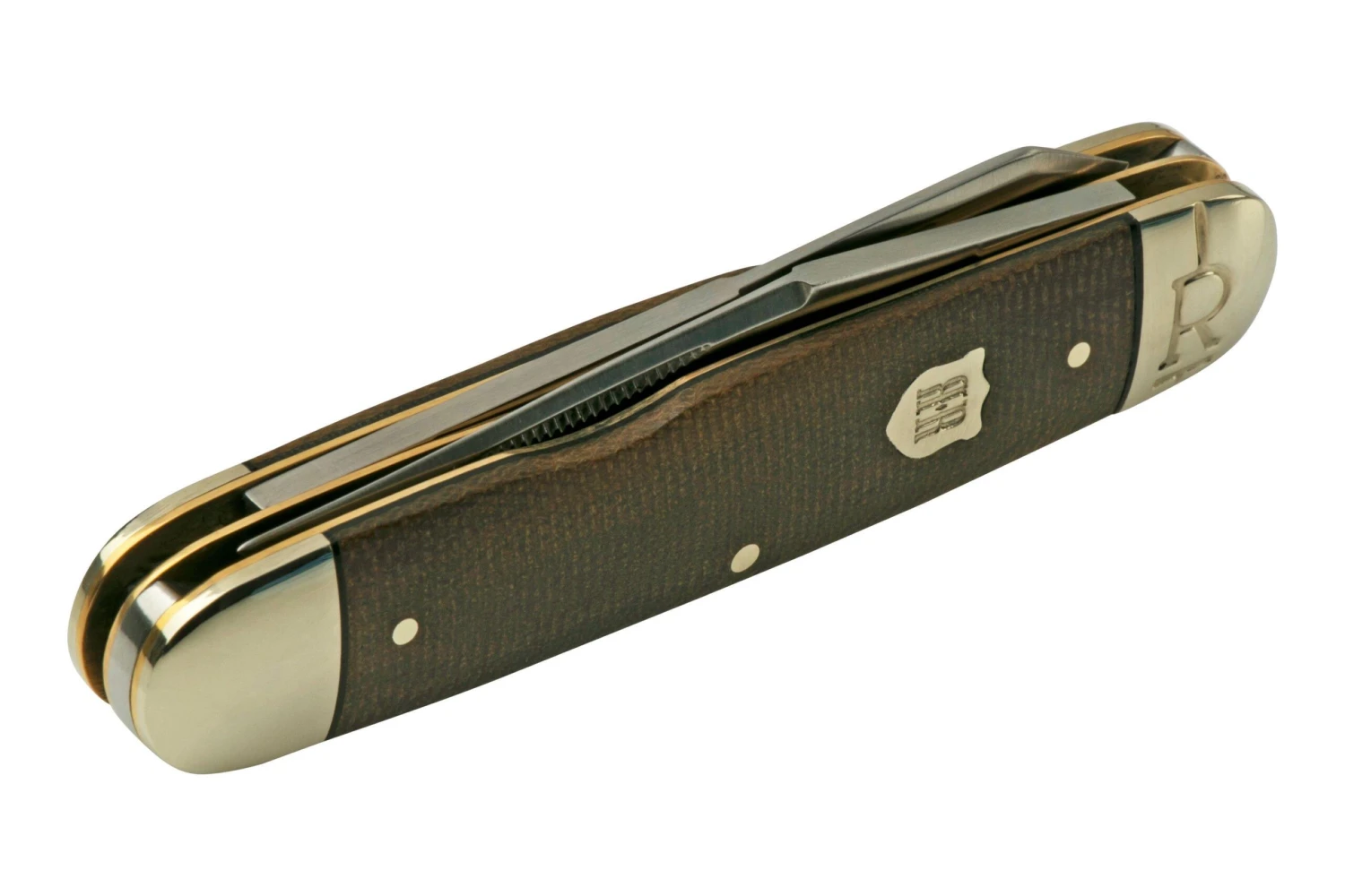 Rough Ryder Brown Burlap Moose RR2338, Navaja 7 Rough Ryder Brown Burlap Moose RR2338, Navaja - Imagen 5