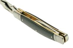 Rough Ryder Reserve Common Stock D2 Black Micarta, RRR008 Navaja Slipjoint -Knives And Tools Comercio RYR008 05 roughryder