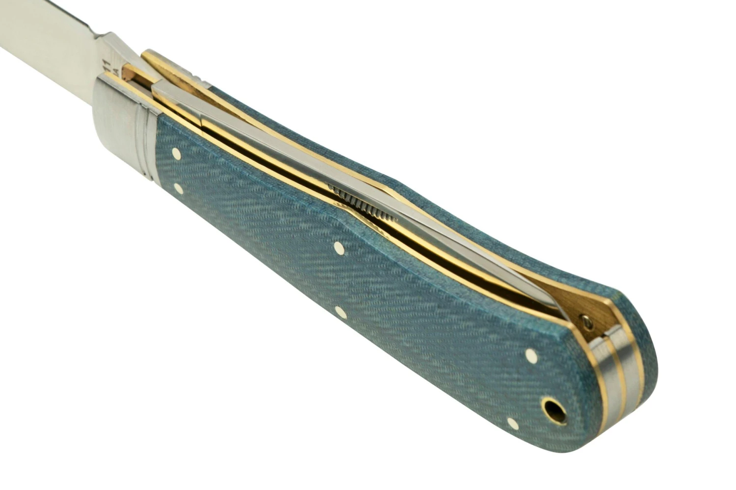 Rough Ryder Reserve Heavy Trapper Denim Micarta, RRR011 Navaja Slipjoint 6 Rough Ryder Reserve Heavy Trapper Denim Micarta, RRR011 Navaja Slipjoint - Imagen 4