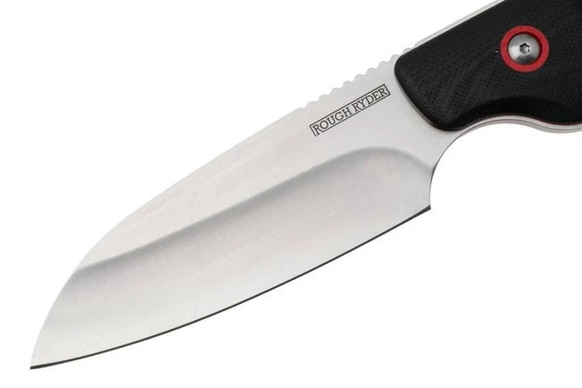 Rough Ryder Code Red Black Bear RR2397, Satin Stainless Steel, Black Red G10, Cuchillo Fijo 5 Rough Ryder Code Red Black Bear RR2397, Satin Stainless Steel, Black Red G10, Cuchillo Fijo - Imagen 3