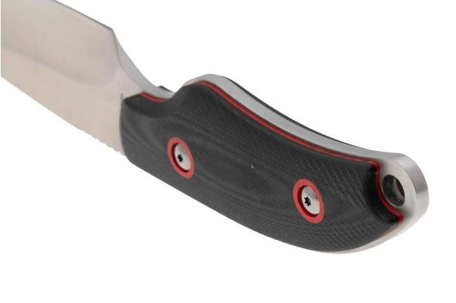 Rough Ryder Code Red Black Bear RR2397, Satin Stainless Steel, Black Red G10, Cuchillo Fijo 6 Rough Ryder Code Red Black Bear RR2397, Satin Stainless Steel, Black Red G10, Cuchillo Fijo - Imagen 4