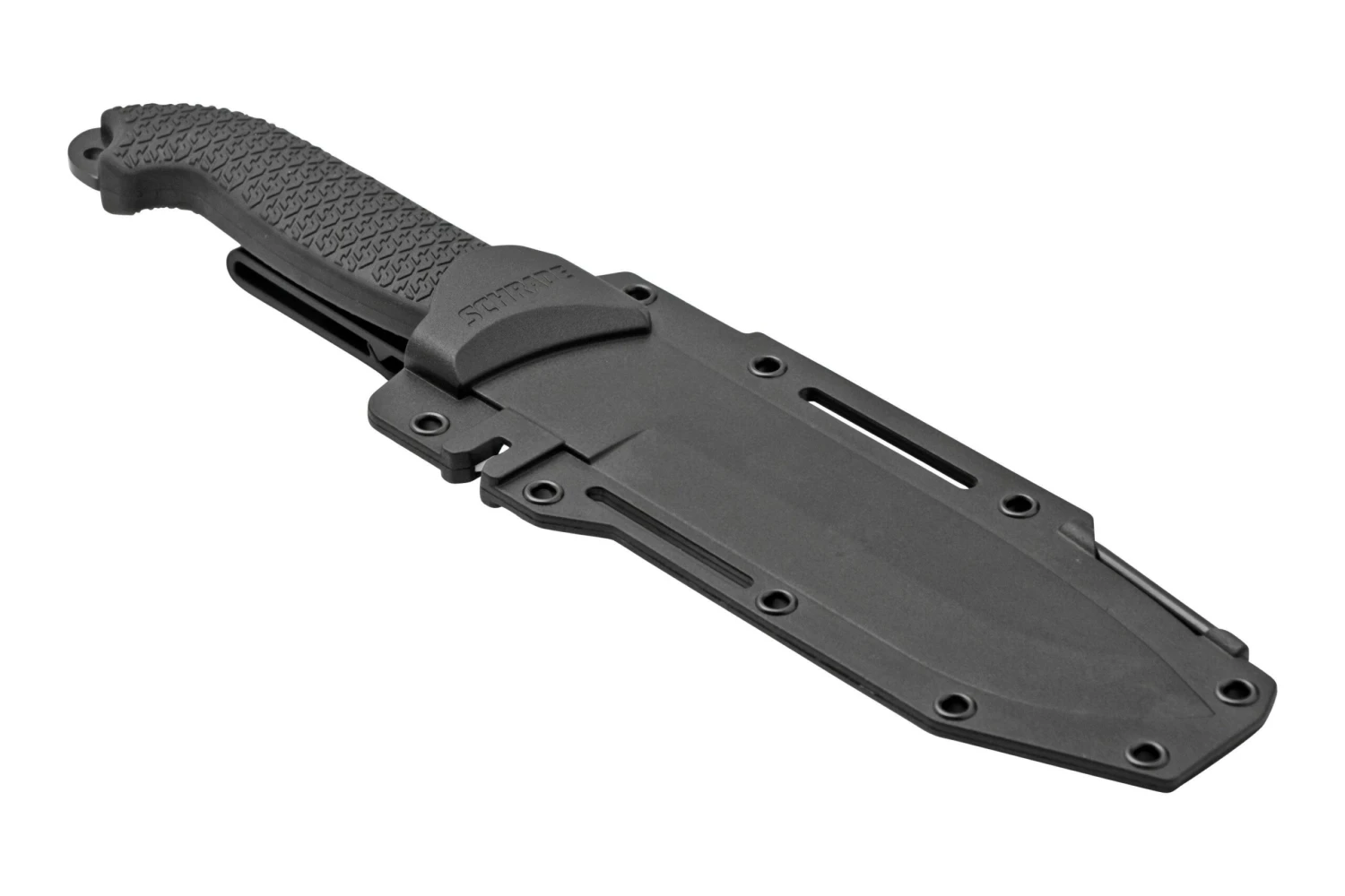 Schrade Bedrock Magnum 1182517, Cuchillo Fijo Negro 8 Schrade Bedrock Magnum 1182517, Cuchillo Fijo Negro - Imagen 6