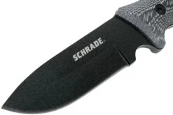 Schrade Frontier 5" Fixed Blade SCHF51M Micarta, 1095 Carbon Steel, Cuchillo Fijo Con Piedra De Afilar Y Yesquero -Knives And Tools Comercio SCHF51M 03 schrade
