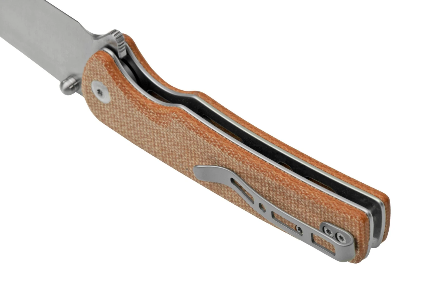 SENCUT Sachse S21007-3 Brown Micarta Navaja 6 SENCUT Sachse S21007-3 Brown Micarta Navaja - Imagen 4