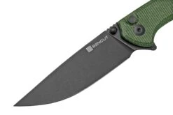 SENCUT Crowley S21012-3 Black Stonewashed, Green Micarta, Navaja -Knives And Tools Comercio SES21012 3 03 sencut