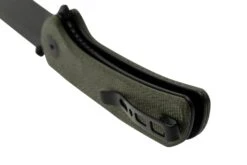 SENCUT Fritch S22014-1 Green Canvas Micarta Black Stonewashed, Navaja -Knives And Tools Comercio SES22014 1 04 sencut