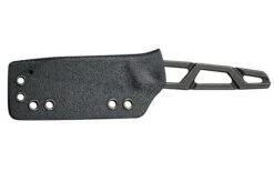 SENCUT TEXO S23095-1 Fixed Blade Neck Knife Skeletonized One-Piece, Blackwashed, Cuchillo De Cuello Con Funda De Kydex -Knives And Tools Comercio SES23095 1 03 sencut