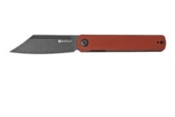 SENCUT Bronte SA08D Black Stonewashed, Burgundy G10, Navaja