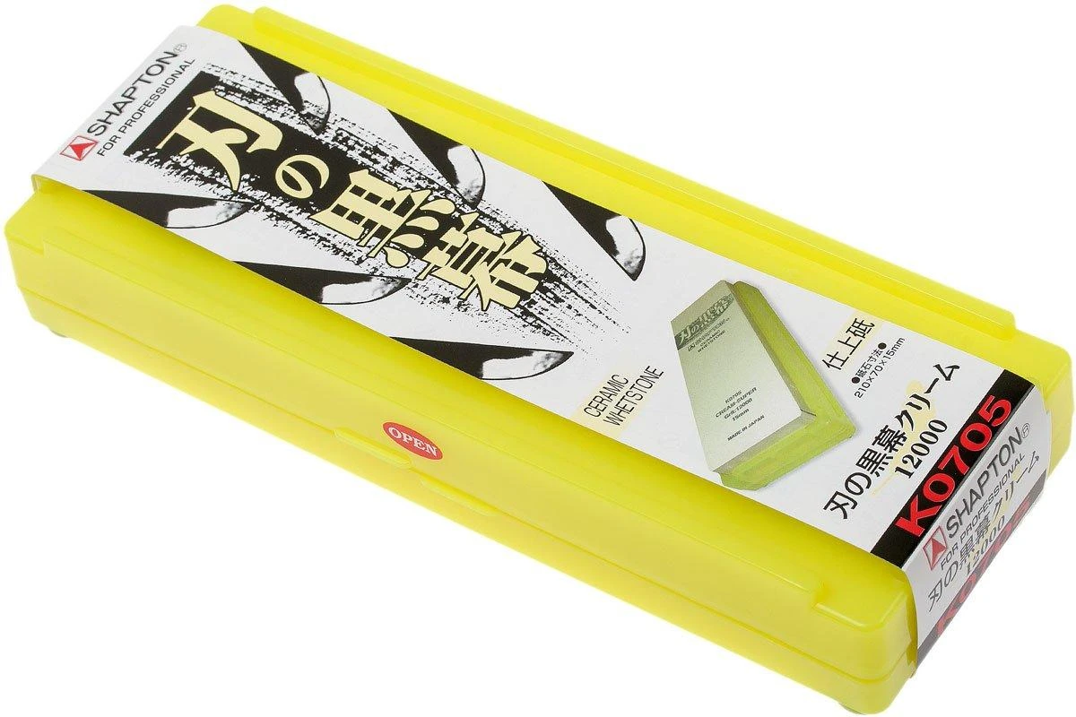 Shapton Pro Stone Grano 12000 Super Fine Piedra De Afilar, K0705 5 Shapton Pro Stone Grano 12000 Super Fine Piedra De Afilar, K0705 - Imagen 3