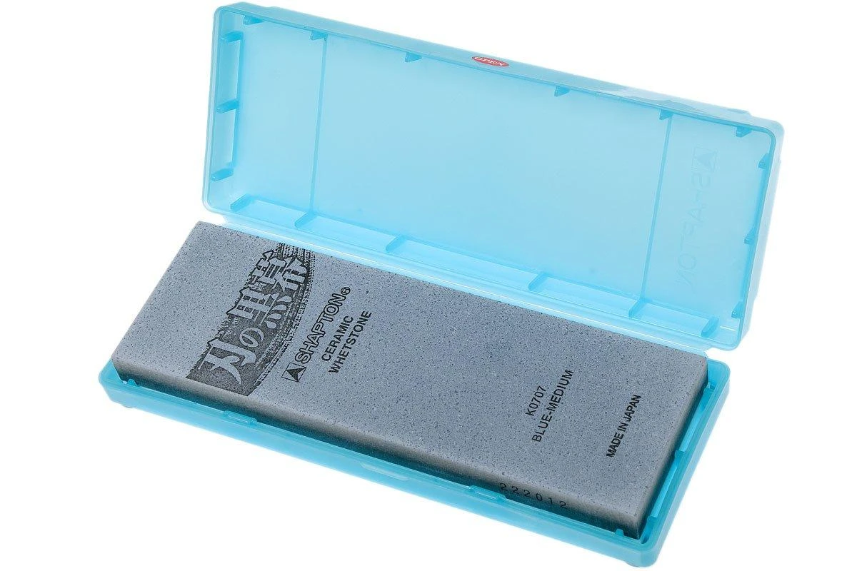 Shapton Pro Stone Grano 1500 Medio Piedra De Afilar, Azul, K0707 3 Shapton Pro Stone Grano 1500 Medio Piedra De Afilar, Azul, K0707