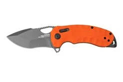 SOG Kiku XR LTE Orange G10 12-27-03-57 Navaja, Diseño Kiku Matsuda