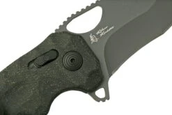 SOG Kiku XR LTE Blackout 12-27-04-57 Navaja, Diseño Kiku Matsuda -Knives And Tools Comercio SOG 12 27 04 57 05 sog