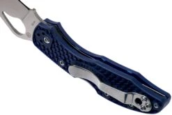 Spyderco Byrd Meadowlark 2 Azul BY04PBL2 Navaja -Knives And Tools Comercio SPBY04PBL2 05 spyderco byrd