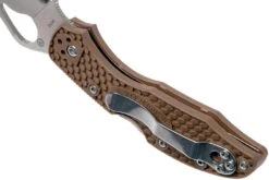 Spyderco Byrd Meadowlark 2 Marrón BY04PBN2 Navaja -Knives And Tools Comercio SPBY04PBN2 05 spyderco byrd