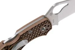 Spyderco Byrd Meadowlark 2 Marrón BY04PBN2 Navaja -Knives And Tools Comercio SPBY04PBN2 06 spyderco byrd
