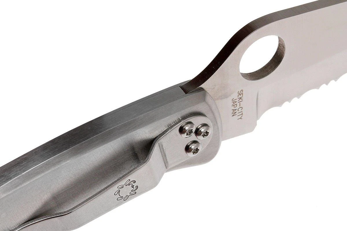 Spyderco C07 Police Parcialmente Dentado, Acero Inoxidable 9 Spyderco C07 Police Parcialmente Dentado, Acero Inoxidable - Imagen 7