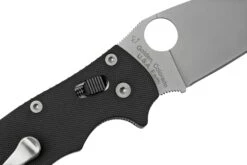 Spyderco Manix 2 G-10, Hoja Blanca -Knives And Tools Comercio SPC101GP2 05 spyderco