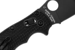 Spyderco Manix 2 Black Lightweight C101PBBK2 Navaja -Knives And Tools Comercio SPC101PBBK2 05 spyderco
