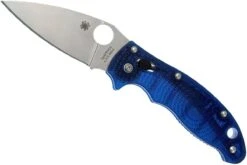 Spyderco Manix 2 Translucent Blue PE - C101PBL2 12 Spyderco Manix 2 Translucent Blue PE - C101PBL2 -Knives And Tools Comercio SPC101PBL2 02 spyderco manix 2 spc101pbl2 02