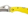 Spyderco Tasman Salt 2 C106PYL2 Plain Edge Navaja, Amarillo -Knives And Tools Comercio SPC106PYL2 01 spyderco spc106pyl2 01
