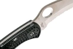Spyderco Tasman Salt 2 C106SBK2 Navaja, Negro -Knives And Tools Comercio SPC106SBK2 06 spyderco spc106sbk2 06