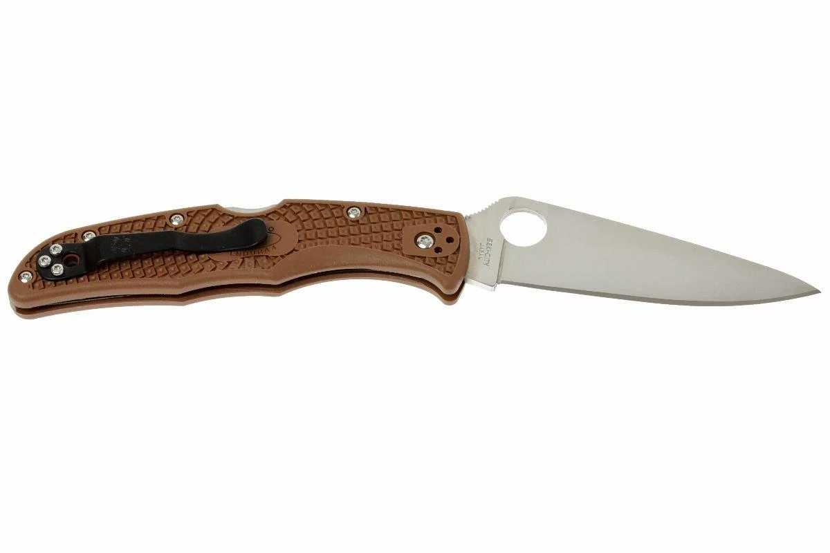 Spyderco Endura 4 Marrón, C10FPBN 3 Spyderco Endura 4 Marrón, C10FPBN