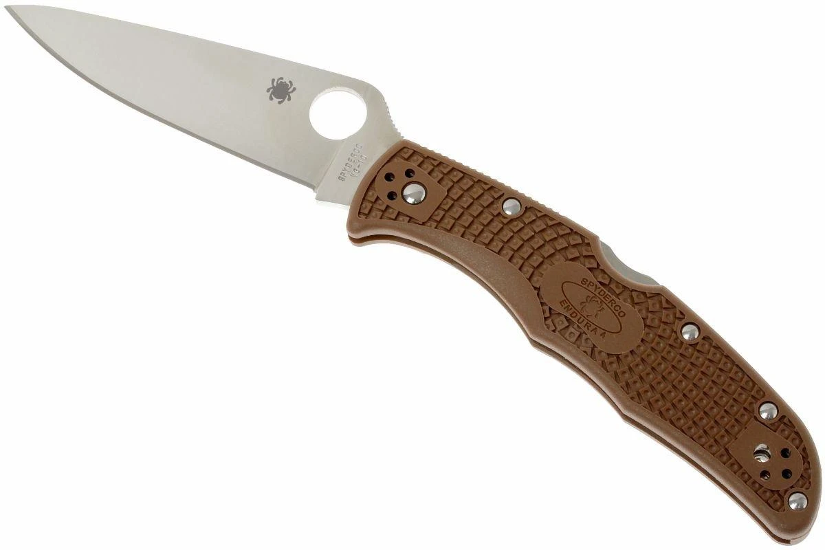 Spyderco Endura 4 Marrón, C10FPBN 4 Spyderco Endura 4 Marrón, C10FPBN - Imagen 2