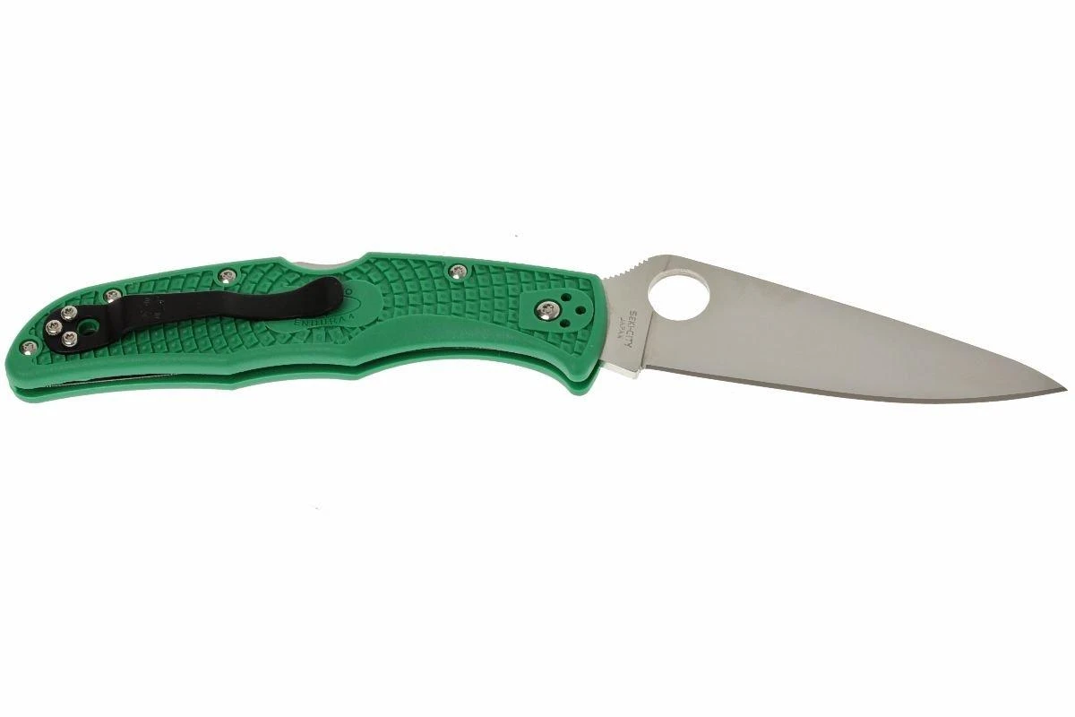 Spyderco Endura 4 Verde, C10FPGR 3 Spyderco Endura 4 Verde, C10FPGR