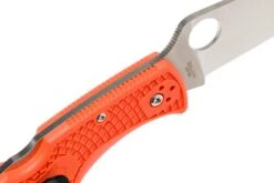 Spyderco C10FPOR Endura 4, Flat Ground, FRN Orange 15 Spyderco C10FPOR Endura 4, Flat Ground, FRN Orange -Knives And Tools Comercio SPC10FPOR 06 spyderco
