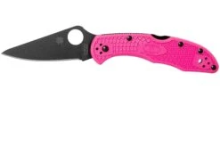 Spyderco Delica 4 Pink Black S30V C11FPPNS30VBK Pink Heals Navaja