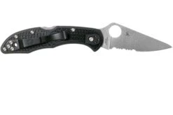 Spyderco Delica 4 Thin Red Line C11FPSBKRD Navaja -Knives And Tools Comercio SPC11FPSBKRD 02 spyderco