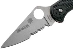 Spyderco Delica 4 Thin Red Line C11FPSBKRD Navaja -Knives And Tools Comercio SPC11FPSBKRD 03 spyderco