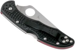Spyderco Delica 4 Thin Red Line C11FPSBKRD Navaja -Knives And Tools Comercio SPC11FPSBKRD 04 spyderco