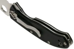 Spyderco Tenacious C122GS Navaja, Dentada -Knives And Tools Comercio SPC122GS 05 spyderco tenacious gekarteld spc122gs d5