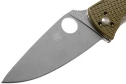 Spyderco Tenacious Lightweight OD Green C122POD FRN Navaja -Knives And Tools Comercio SPC122POD 03 spyderco