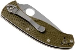 Spyderco Tenacious Lightweight OD Green C122POD FRN Navaja -Knives And Tools Comercio SPC122POD 04 spyderco