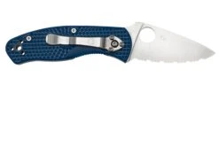 Spyderco Persistence Lightweight C136SBL Serrated S35VN Blue FRN Navaja -Knives And Tools Comercio SPC136SBL 02 spyderco