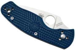 Spyderco Persistence Lightweight C136SBL Serrated S35VN Blue FRN Navaja -Knives And Tools Comercio SPC136SBL 06 spyderco